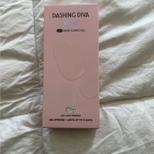 Dashing Diva Glaze LED Semi-Cured Gel - Soft Pink